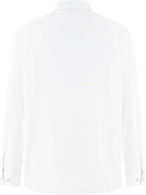 Guess Camicia Manica Lunga Uomo Mod. M6RH64 WJ970 G011 Bianco