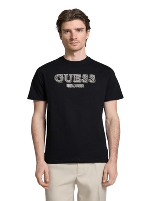 Guess T-shirt Uomo Mod. M6RI22 K8FQ4 JBLK Nero