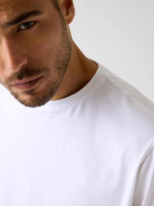 Guess T-shirt Uomo Mod. M6RI62 JR06K G011 Bianco
