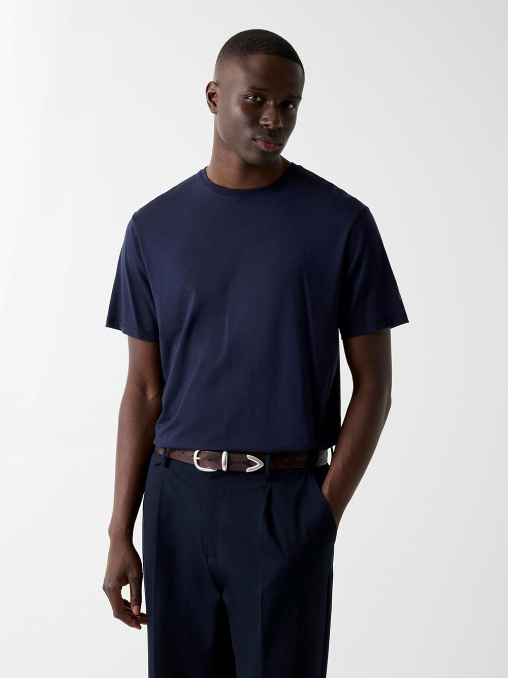 Guess T-shirt Uomo Mod. M6RI62 JR06K G7V2 Blu