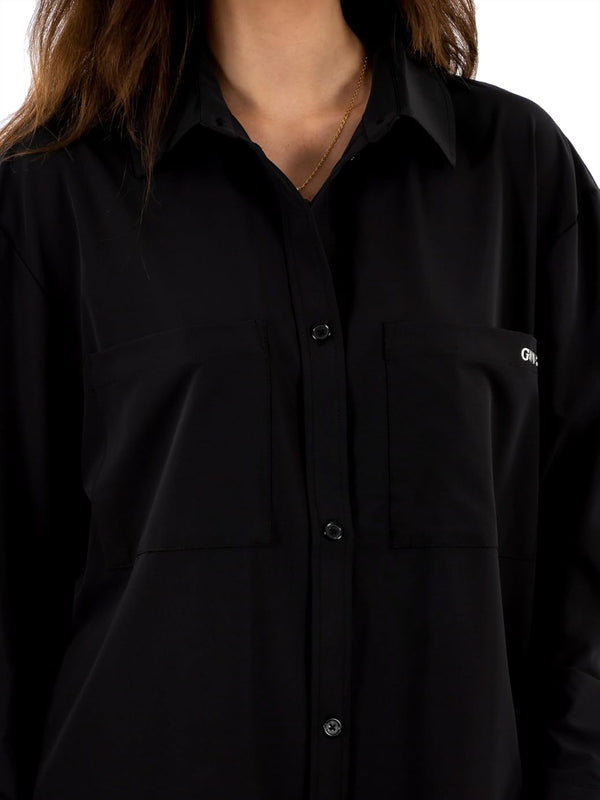 Guess Camicia m/l Donna Mod. V6RH00 WL232 JBLK Nero