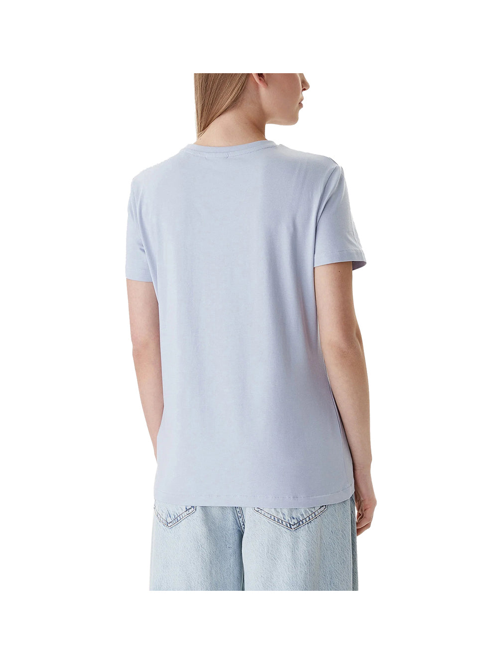 Guess T-shirt Donna Mod. V6RI12 J1314 G7HP Celeste