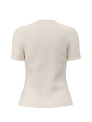 Guess T-shirt Donna Mod. V6RI17 KD741 G1O6 Panna