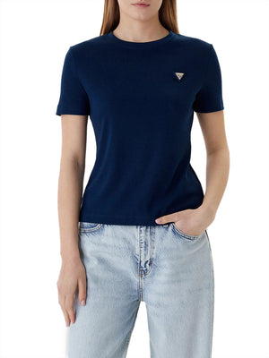 Guess T-shirt Donna Mod. V6RI17 KD741 G7HR Blu