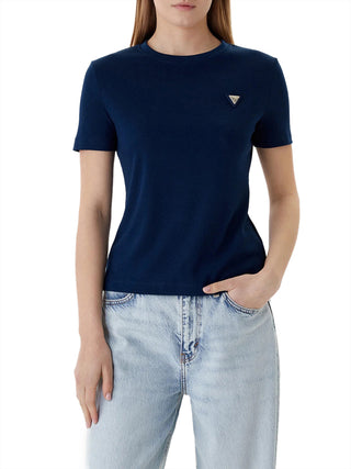 Guess T-shirt Donna Mod. V6RI17 KD741 G7HR Blu