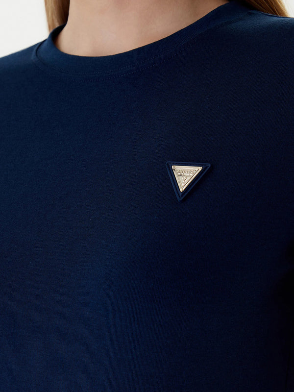Guess T-shirt Donna Mod. V6RI17 KD741 G7HR Blu