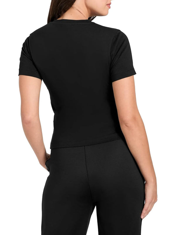 Guess T-shirt Donna Mod. V6RI20 J1314 JBLK Nero
