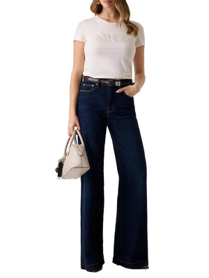Guess T-shirt Donna Mod. W5GI04 J1314 G012 Panna