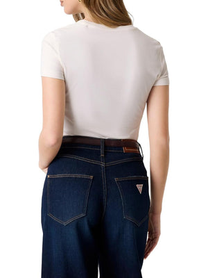 Guess T-shirt Donna Mod. W5GI04 J1314 G012 Panna