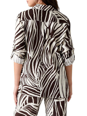 Guess Camicia Manica Lunga Donna Mod. W6GH52 W1975 PMIC Fantasia