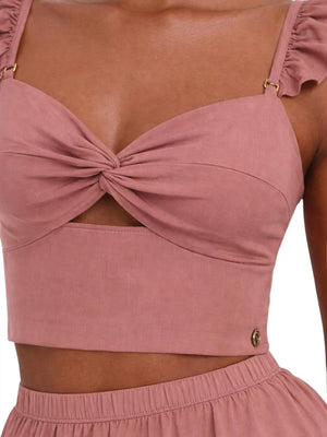 Guess Top Donna Mod. W6GH92 W2383 A12O Cacao