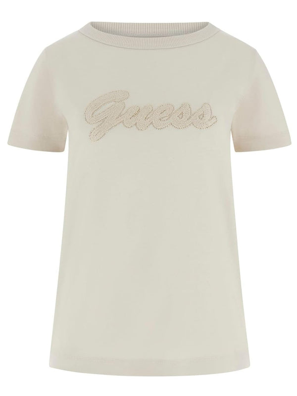 Guess T-shirt Donna Mod. W6GI08 K3023 A11C Beige