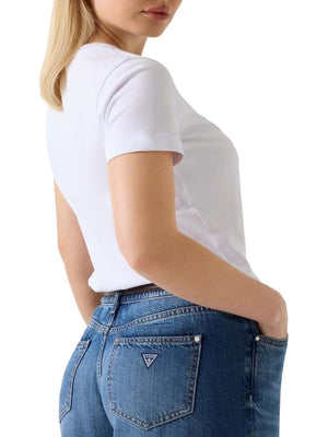 Guess T-shirt Donna Mod. W6GI08 K3023 G011 Bianco