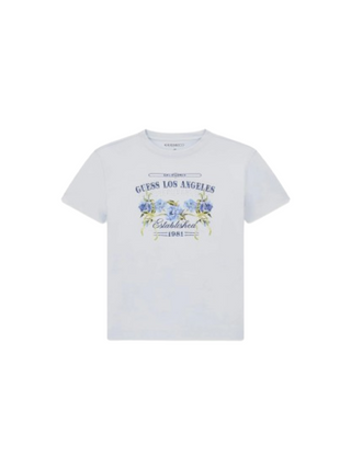 Guess T-shirt Donna Mod. W6GI27 K3160 A719 Celeste