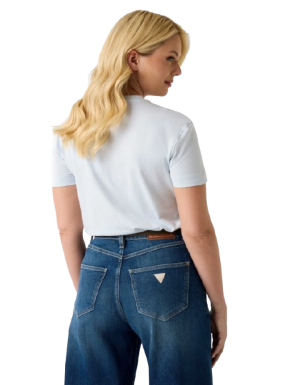 Guess T-shirt Donna Mod. W6GI27 K3160 A719 Celeste
