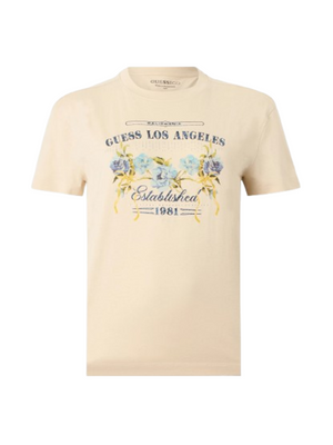 Guess T-shirt Donna Mod. W6GI27 K3160 G1M5 Beige