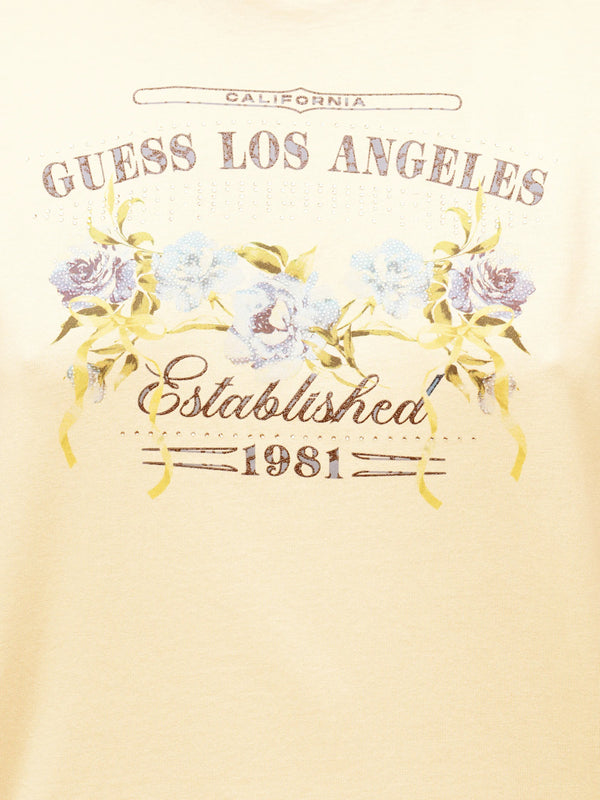 Guess T-shirt Donna Mod. W6GI27 K3160 G1M5 Beige