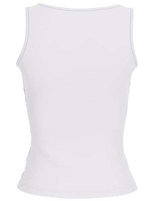 Guess Canotta Donna Mod. W6GP10 K2932 G011 Bianco