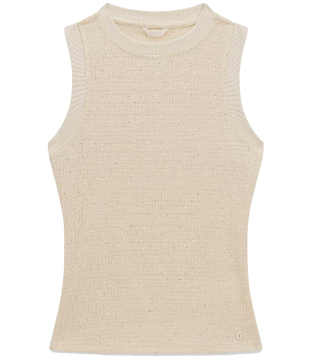 Guess Canotta Donna Mod. W6GP14 K2940 F1CY Beige