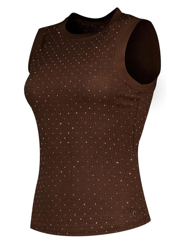 Guess Canotta Donna Mod. W6GP14 K2940 F1I7 Moro