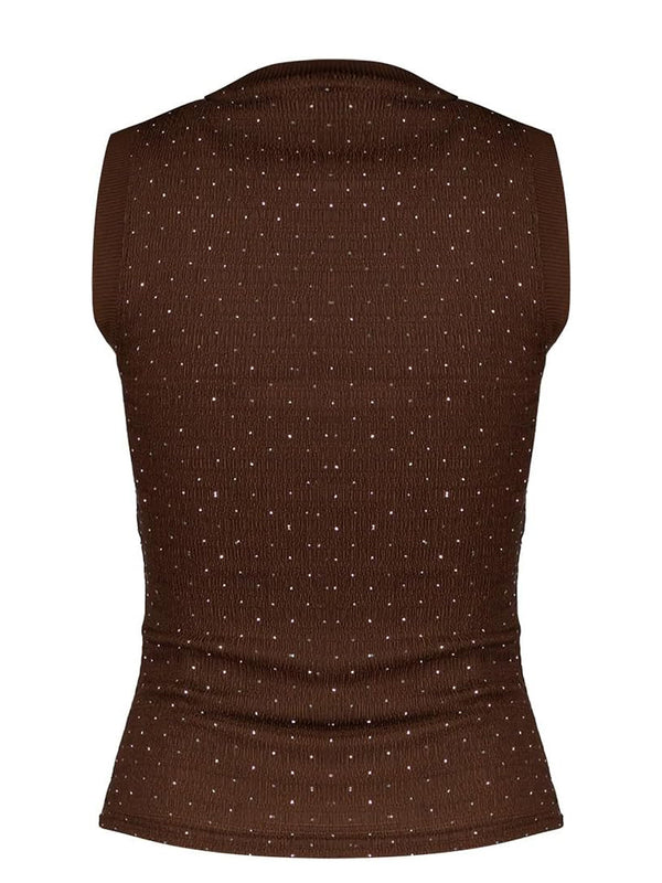 Guess Canotta Donna Mod. W6GP14 K2940 F1I7 Moro