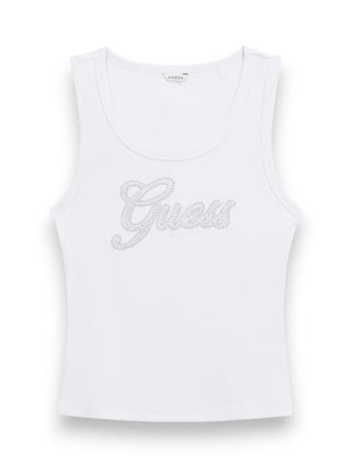 Guess Canotta Donna Mod. W6GP22 K2954 G011 Bianco