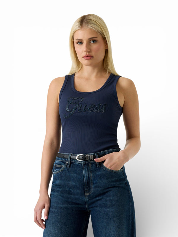 Guess Canotta Donna Mod. W6GP22 K2954 G7P1 Blu