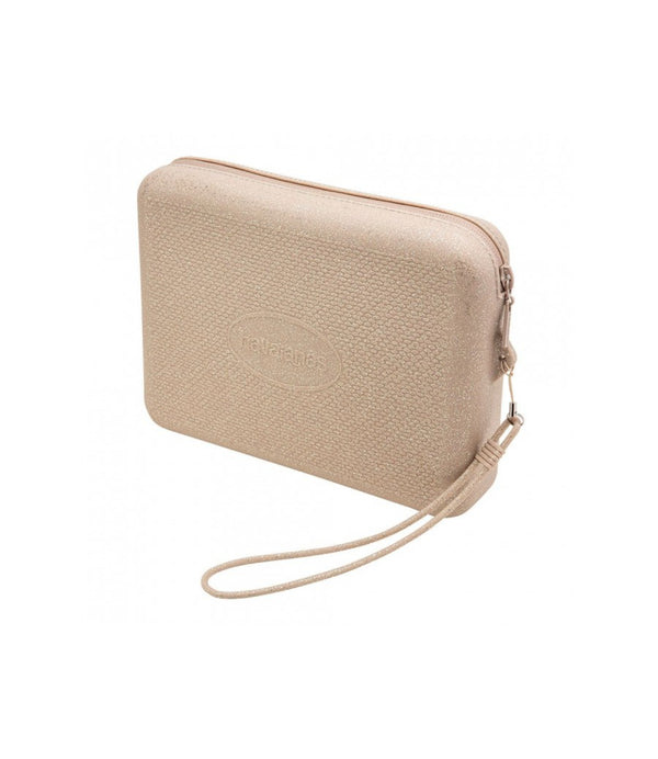 Havaianas Borsa Donna Mod. BEACH NECESSAIRE GLI 4147274 0570 Oro