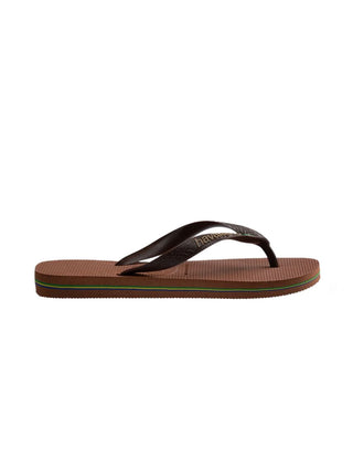 Havaianas Infradito Uomo Mod. BRASIL LOGO 4110850 2815 Marrone