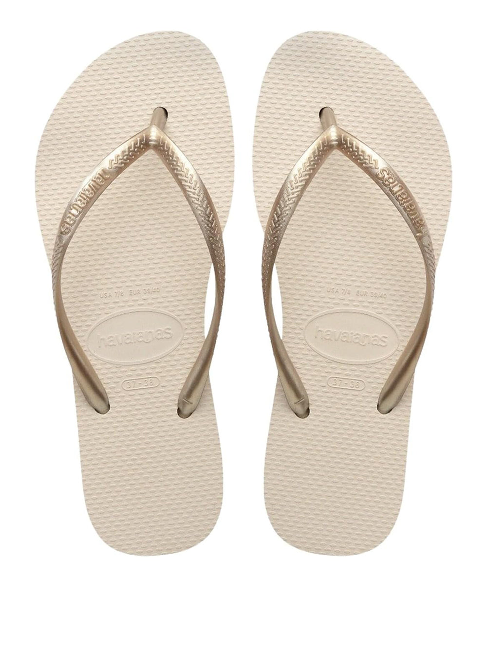 Havaianas Infradito Donna Mod. FLATFORM 4144537 0121 Beige