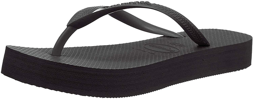 HAVAIANAS SANDALI Donna Mod. HAV. SLIM FLATFORM 4144537 0090 Black