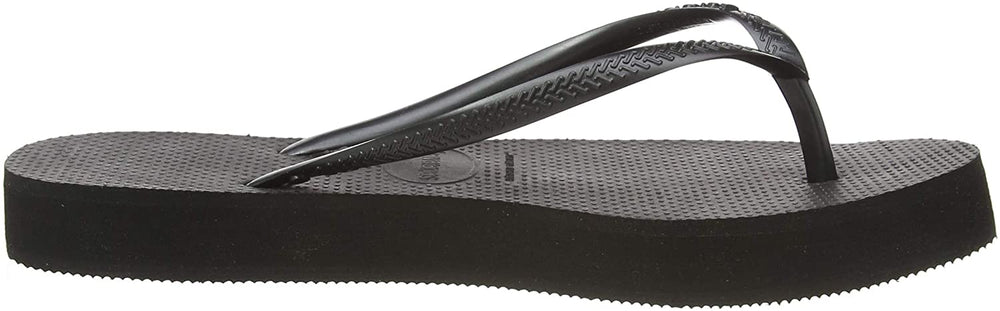 HAVAIANAS SANDALI Donna Mod. HAV. SLIM FLATFORM 4144537 0090 Black