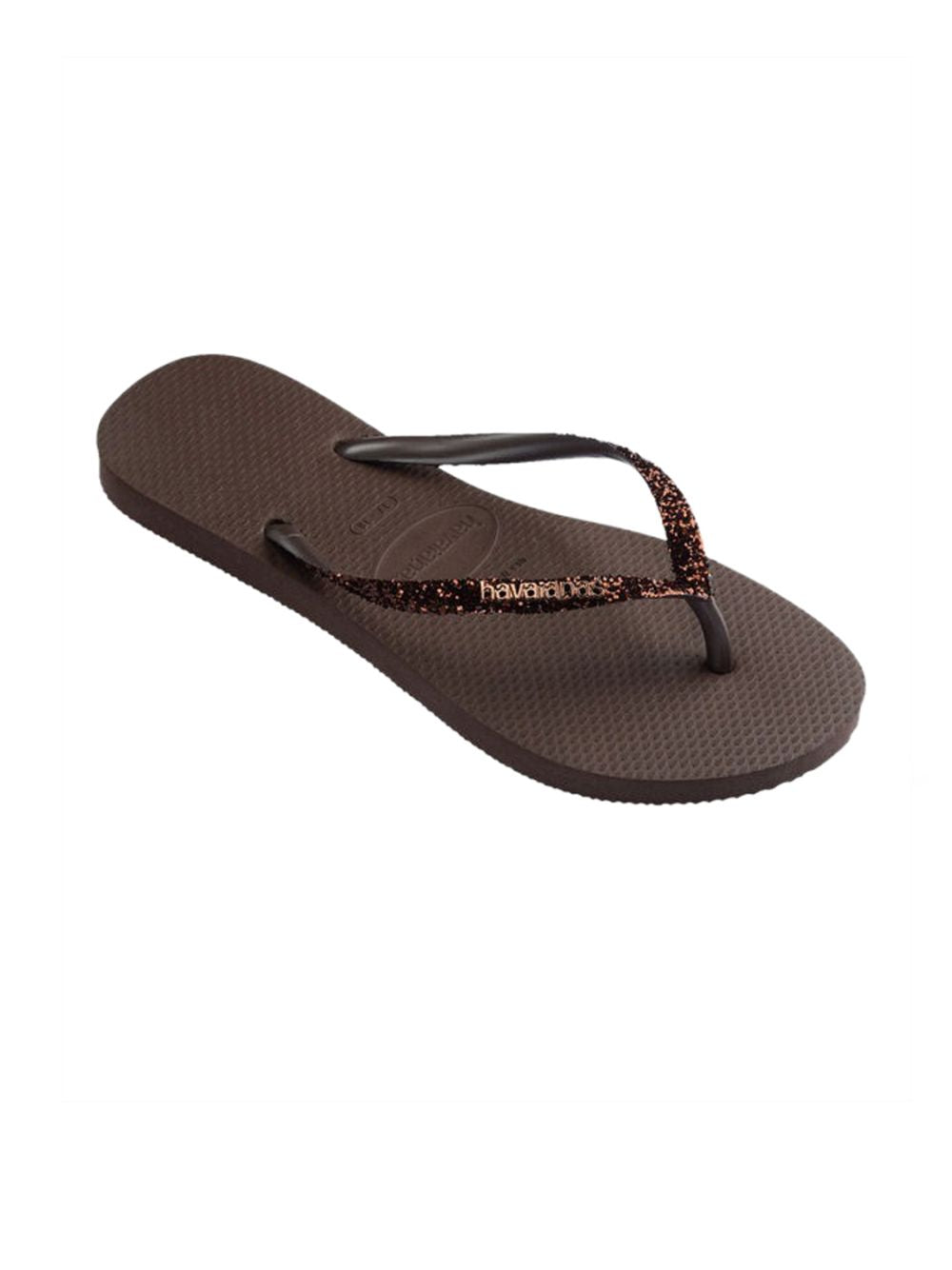 Havaianas Infradito Donna Mod. SLIM GLITTER 2 4146975 0727 Moro