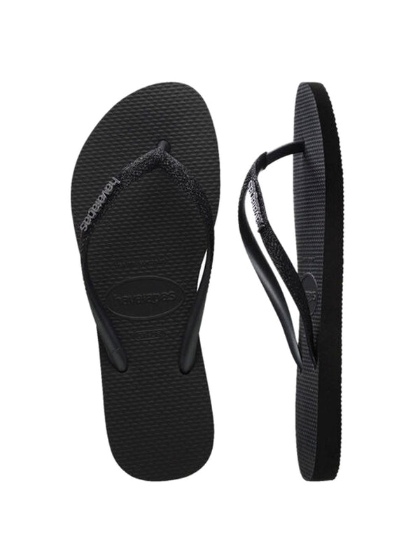 Havaianas Infradito Donna Mod. SLIM GLITTER 2 4146975 1069 Nero