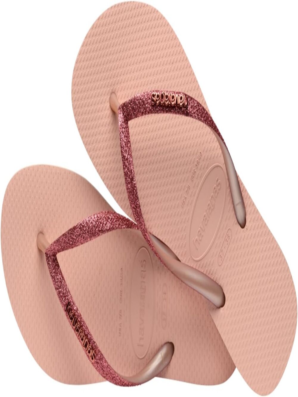 Havaianas Infradito Donna Mod. SLIM LOGO METALIC 4119875 3581 ROSE