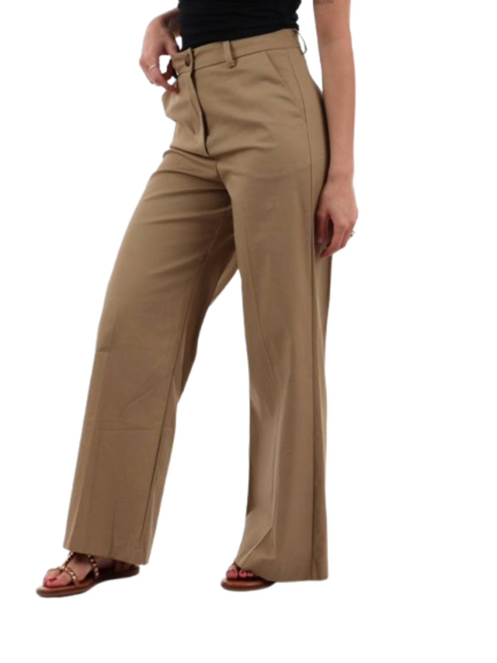 I AM Pantalone Donna Mod. 13528 SABBIA Sabbia