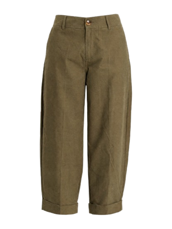 I AM Pantalone Donna Mod. 13568 MILITARE Militare