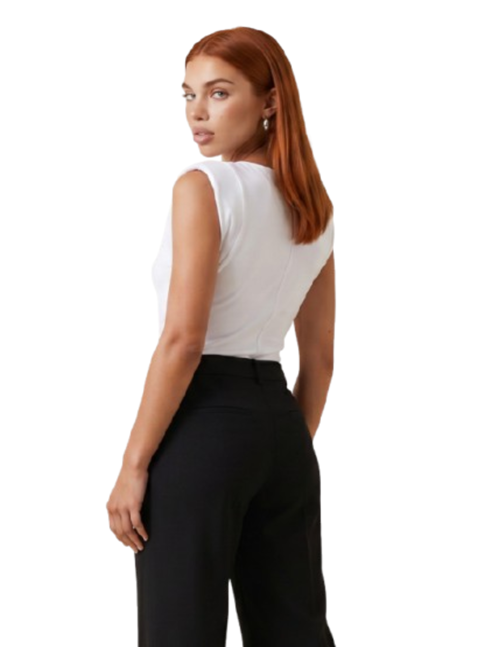 I AM T-shirt Donna Mod. 17198 LOLA BIANCO Bianco