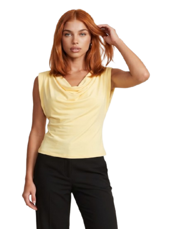 I AM T-shirt Donna Mod. 17198 LOLA GIALLO Giallo