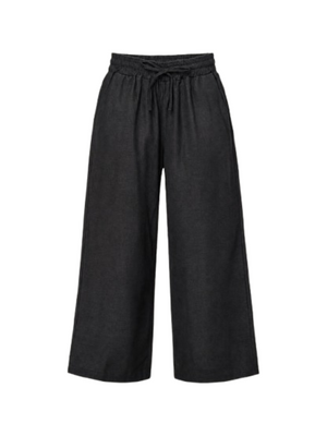 I AM Pantalone Donna Mod. 17449 LINO NERO Nero
