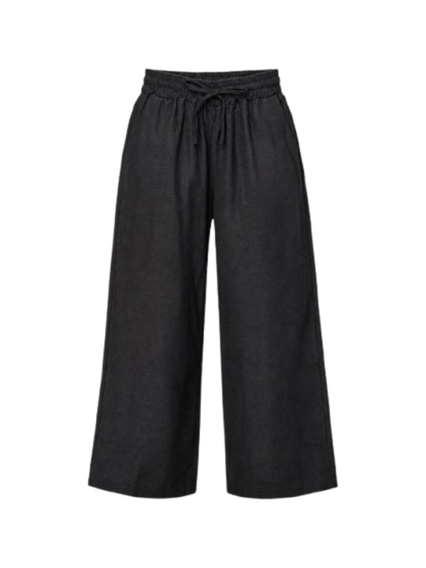 I AM Pantalone Donna Mod. 17449 LINO NERO Nero