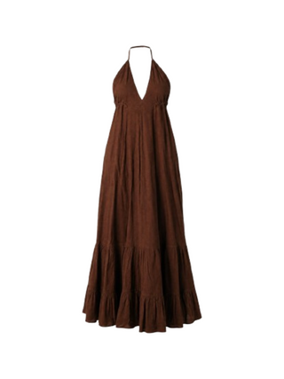I AM Abito Donna Mod. 19410 CIOCCOLATO