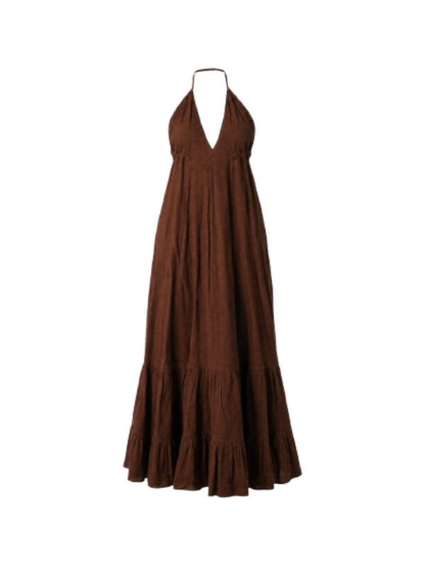 I AM Abito Donna Mod. 19410 CIOCCOLATO