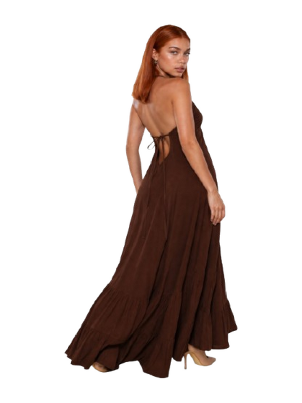 I AM Abito Donna Mod. 19410 CIOCCOLATO