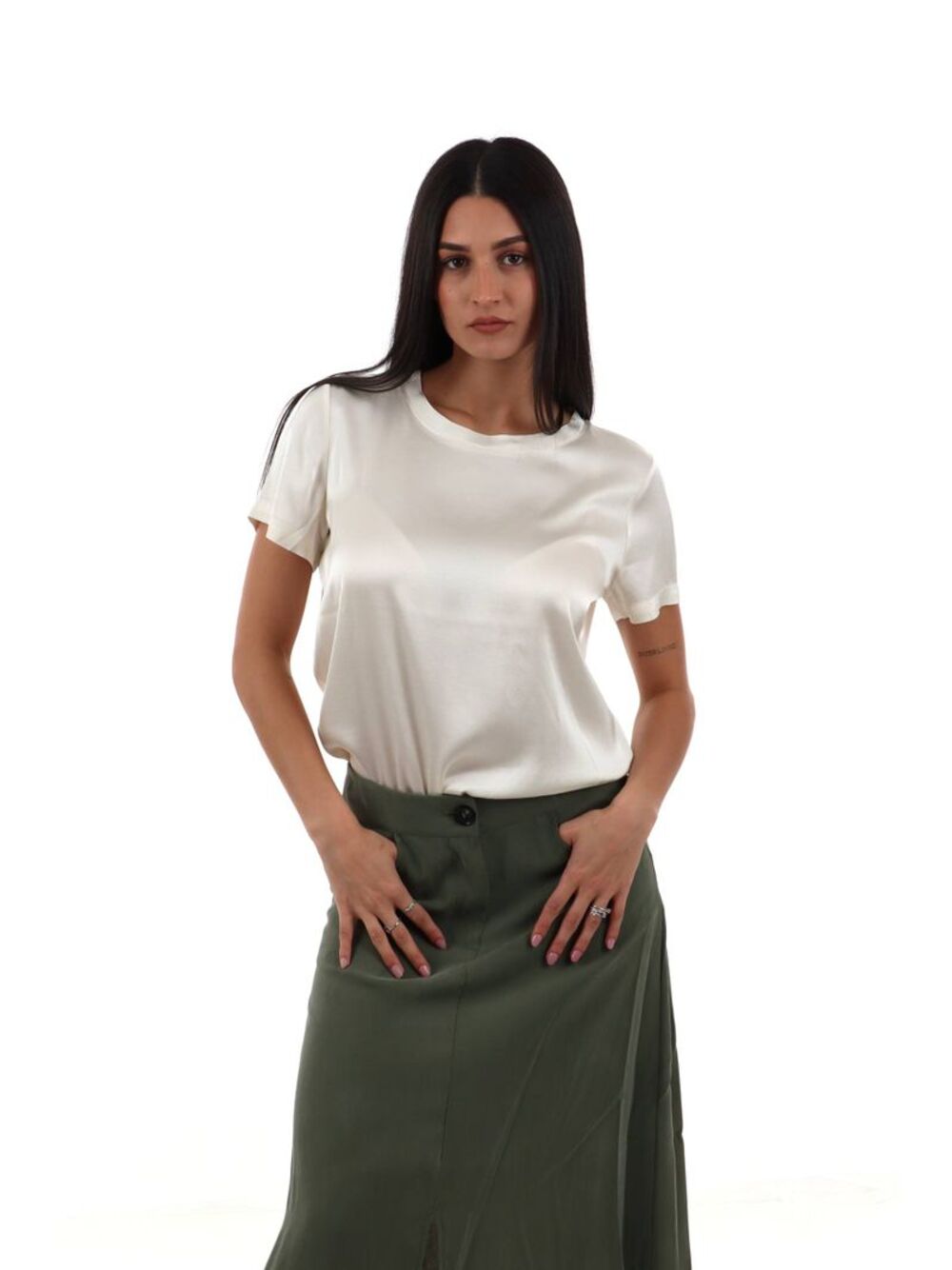 I AM T-shirt Donna Mod. 1951V39 WRASO BURRO Burro