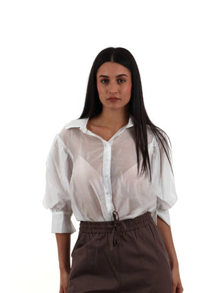 I AM Camicia Donna Mod. 25621 DRESS BIANCO Bianco