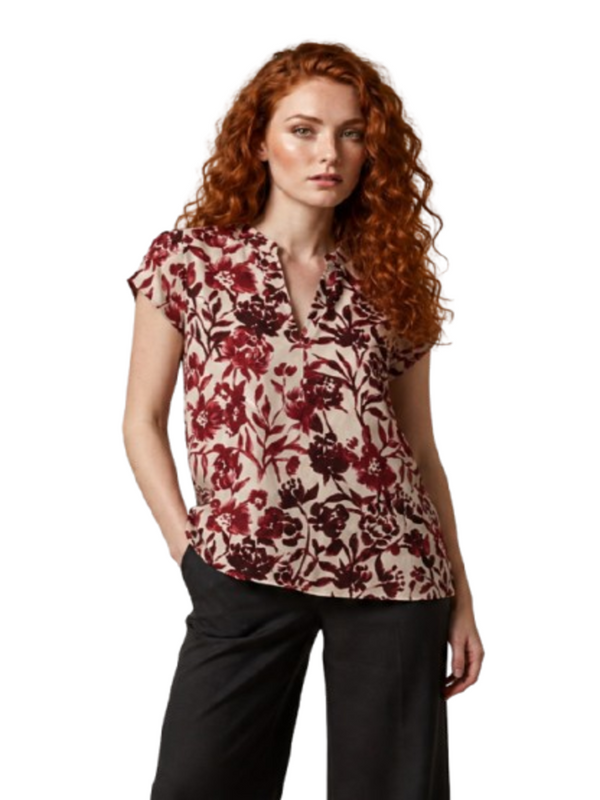I AM Blusa Donna Mod. 25660 FIORE