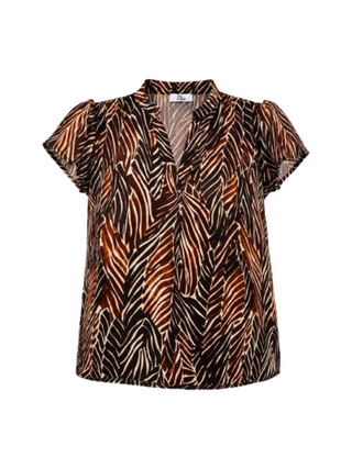 I AM Blusa Donna Mod. 25660 ZEBRA