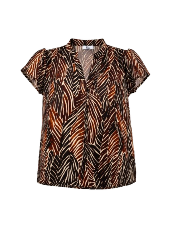 I AM Blusa Donna Mod. 25660 ZEBRA