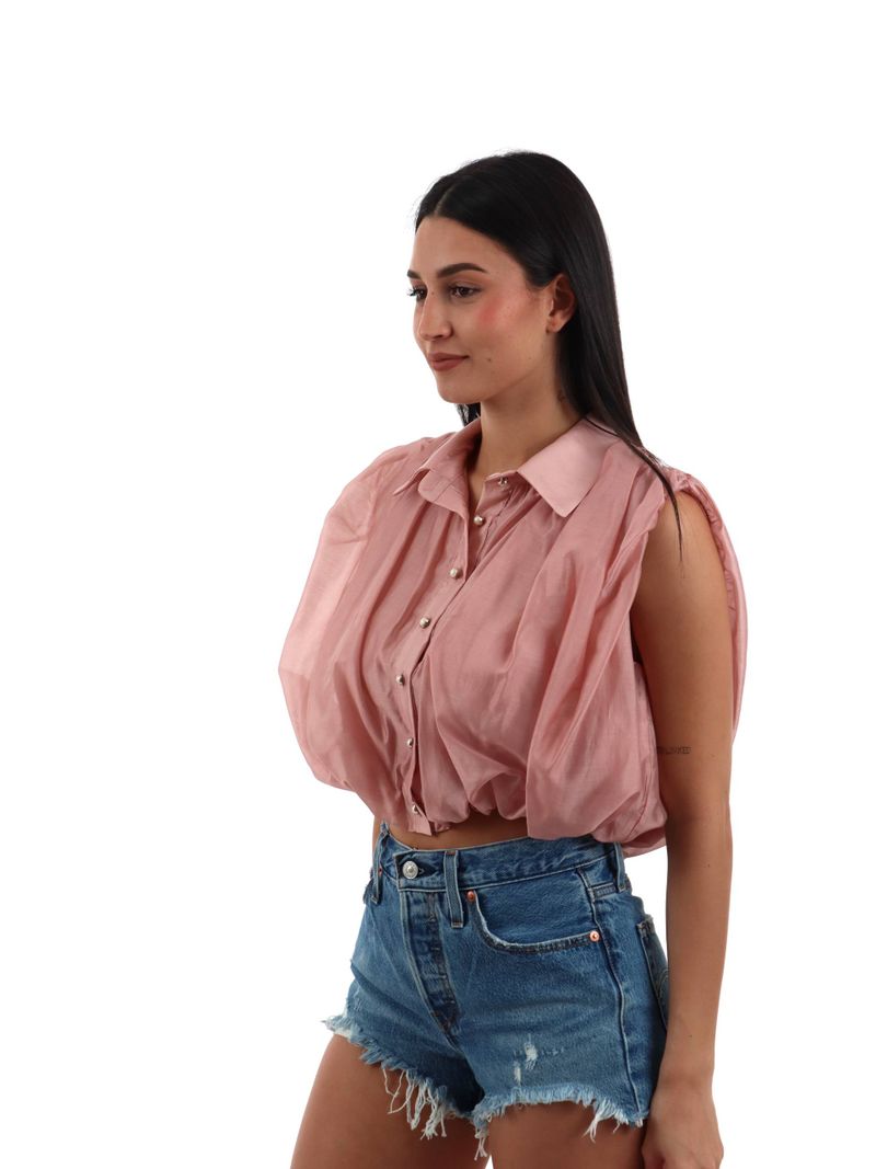 I AM Camicia Donna Mod. 26104 DRESS ROSA Rosa